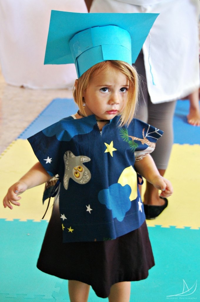 Ellia graduating at daycare